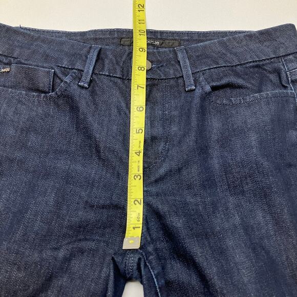 Joe's Jeans Visionaire Mid-Rise Dark Wash Flare Jeans Women's Size 28 Stretch - Picture 4 of 12